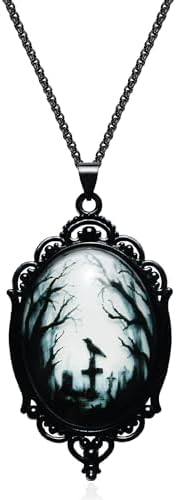 Gothic Witch Necklace as Black Choker Goth