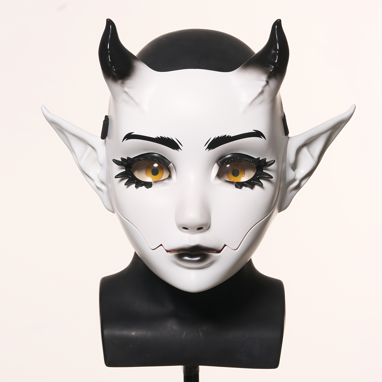 Devil Demon Mask, Realistic Full Face - Image 4