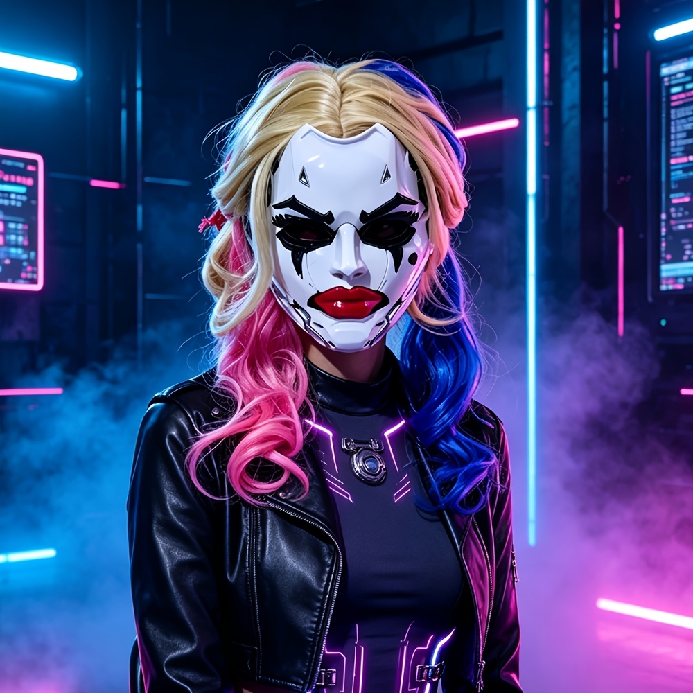Punk Style Party Dress-Up Mask for Halloween Rave Club